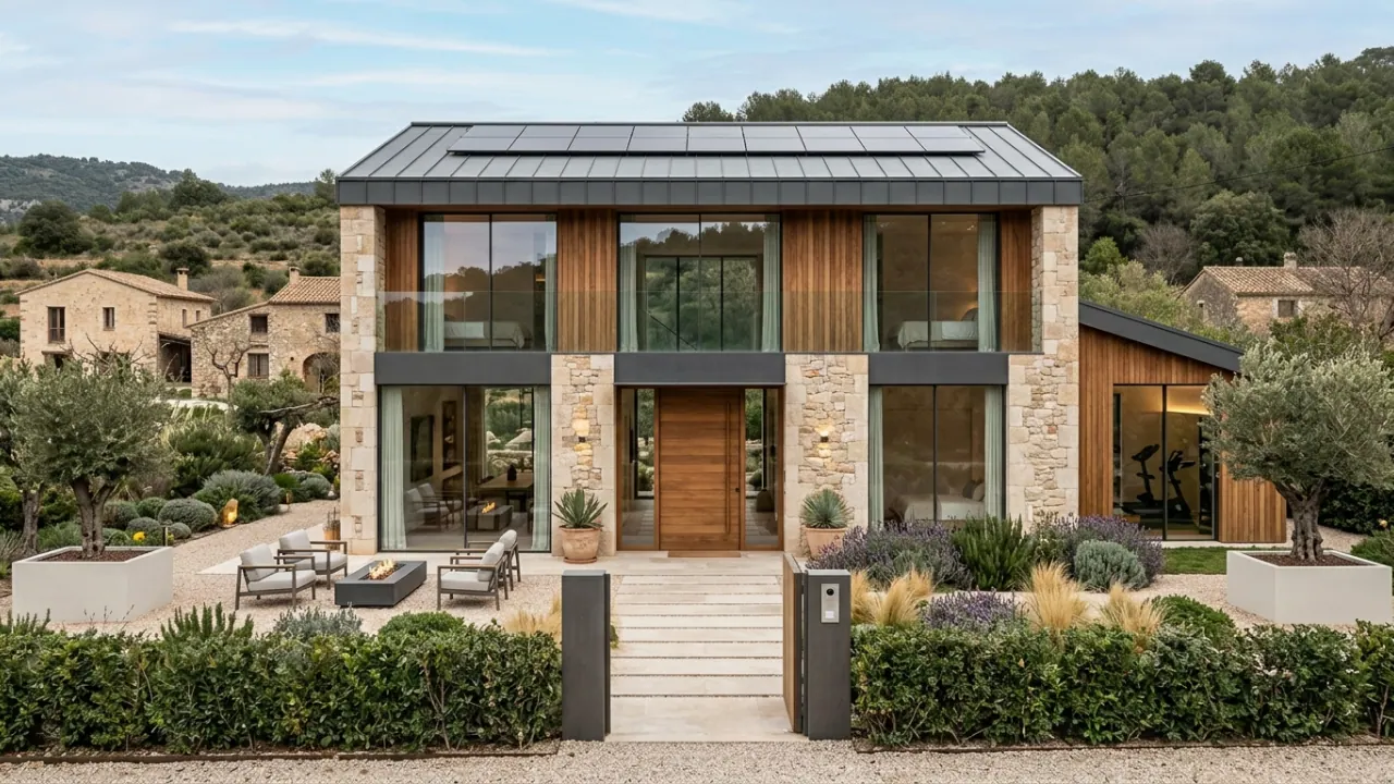 Casa moderna como referencia de remodelación residencial